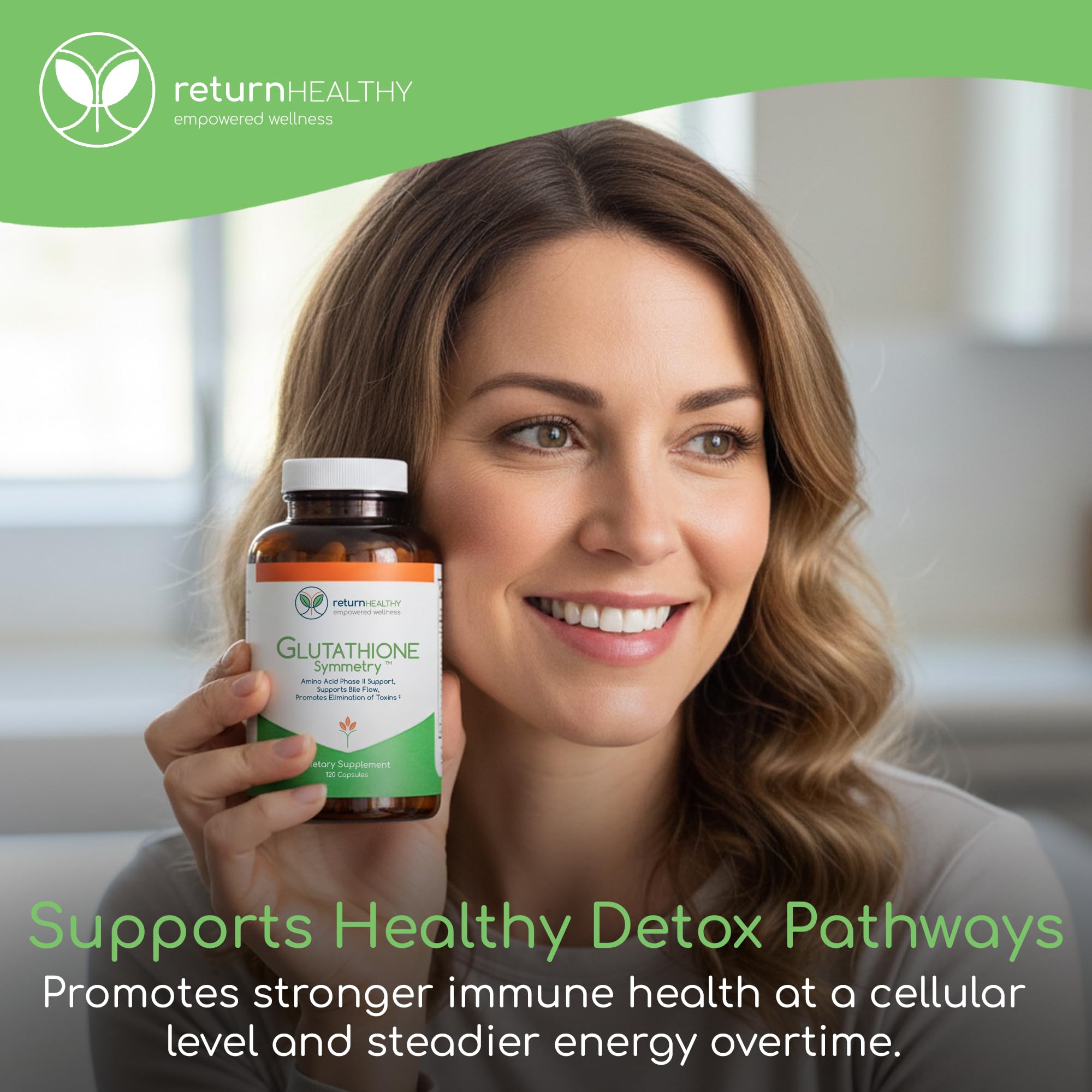 Glutathione Symmetry, 400mg S-Acetyl Glutathione — Amazon image 6