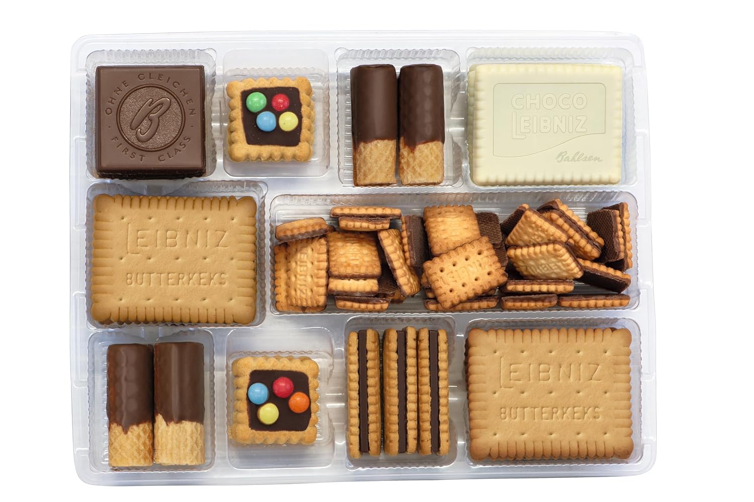Bahlsen Unsere Keks Familie - Gebäckmischung mit 7 Sorten, 9x280g