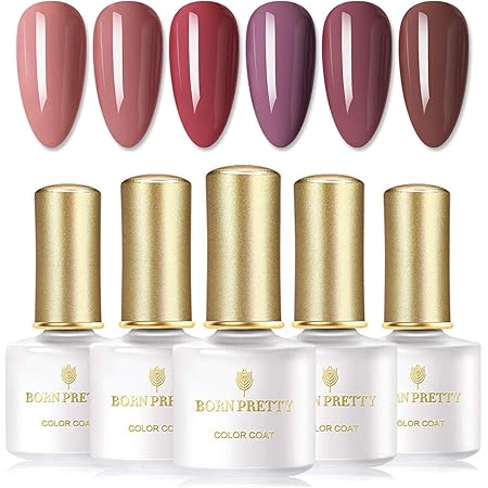 Amazon Born Pretty ジェルネイル カラージェルセット 小豆色 厳選した6色 6ml Uv Led対応 セルフネイル Born Pretty ジェルネイル 通販