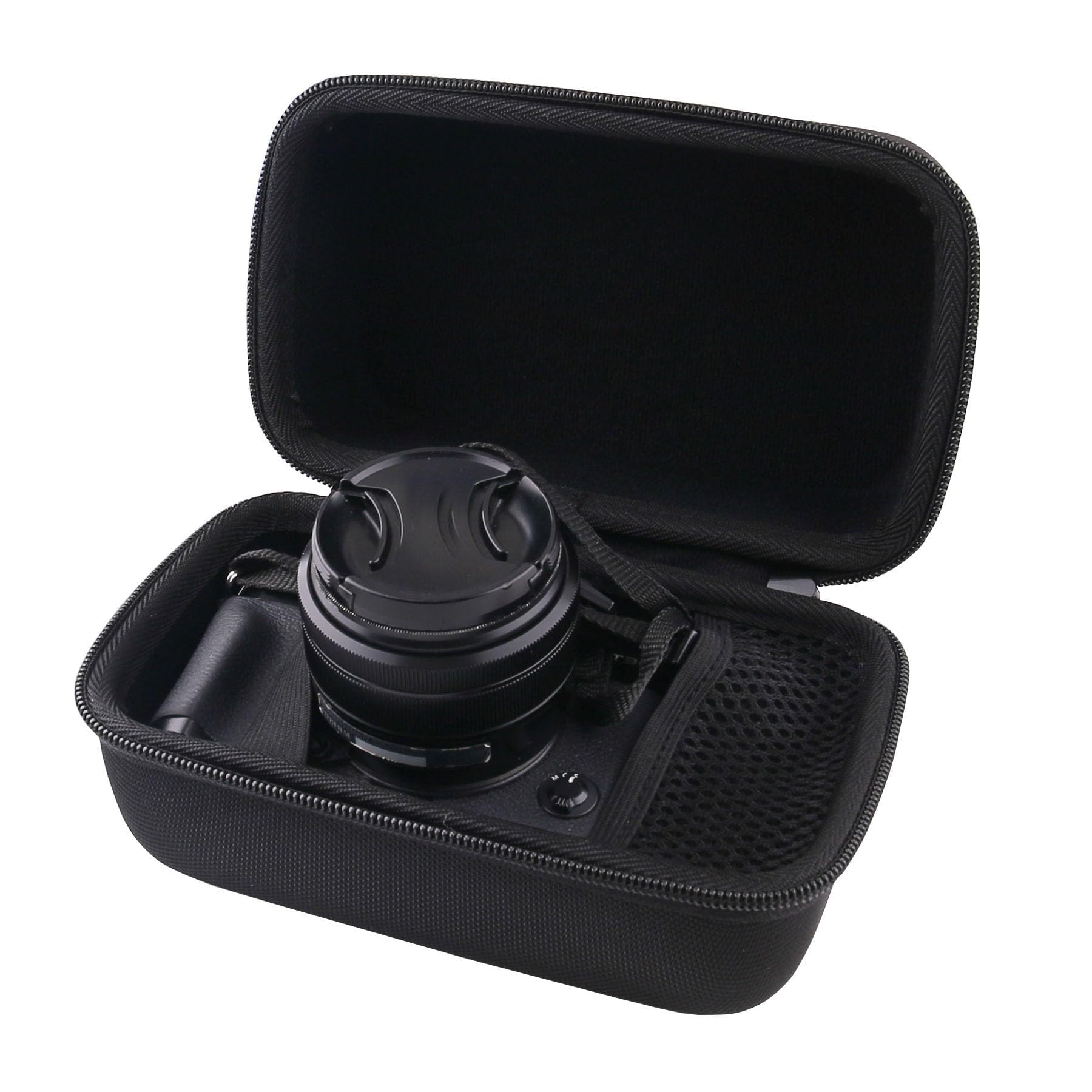 WERJIA Hard Travel Case Compatible with Fujifilm X-T50,X-T5,X-T30 II, X-T30, X-T10, X-T20,X-T3 Mirrorless Digital Camera (Fits 16-50mm/15-45mm Lenses) (Black Small)-picture-18