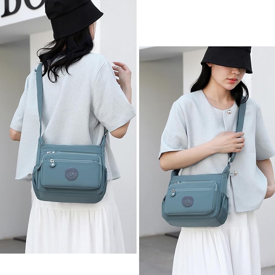 Amazon.com: LassZone Women's Shoulder Bags Multi-Pocket Casual Amazon.com: LassZone Women's Shoulder Bags Multi-Pocket Casual