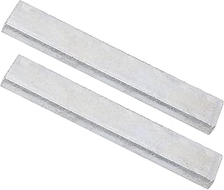 Stainless Steel Bars 2Pcs, 3.8 * 0.7'' Steel Rectangular Weights for Weighted Vest Weight-Bearing Training Toysandgames Strength Training