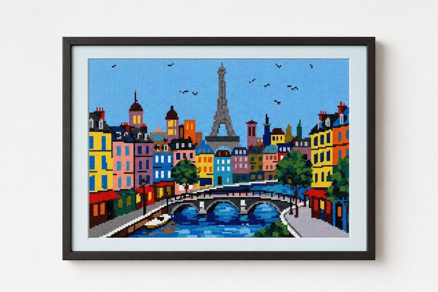 Pepita Needlepoint Canvas: Whimsy Paris, 15" x 10"