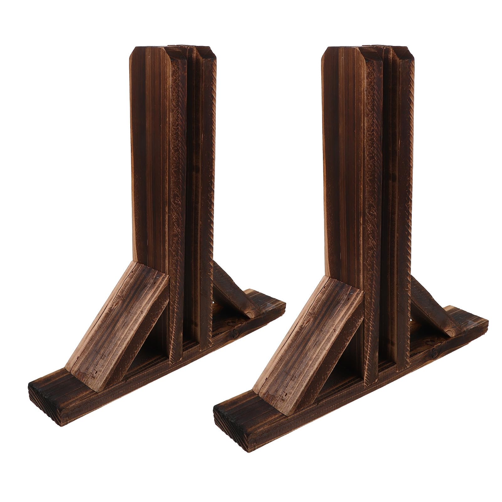 Evite caídas en paneles con las bases para cercas de jardín Mipcase de madera 8