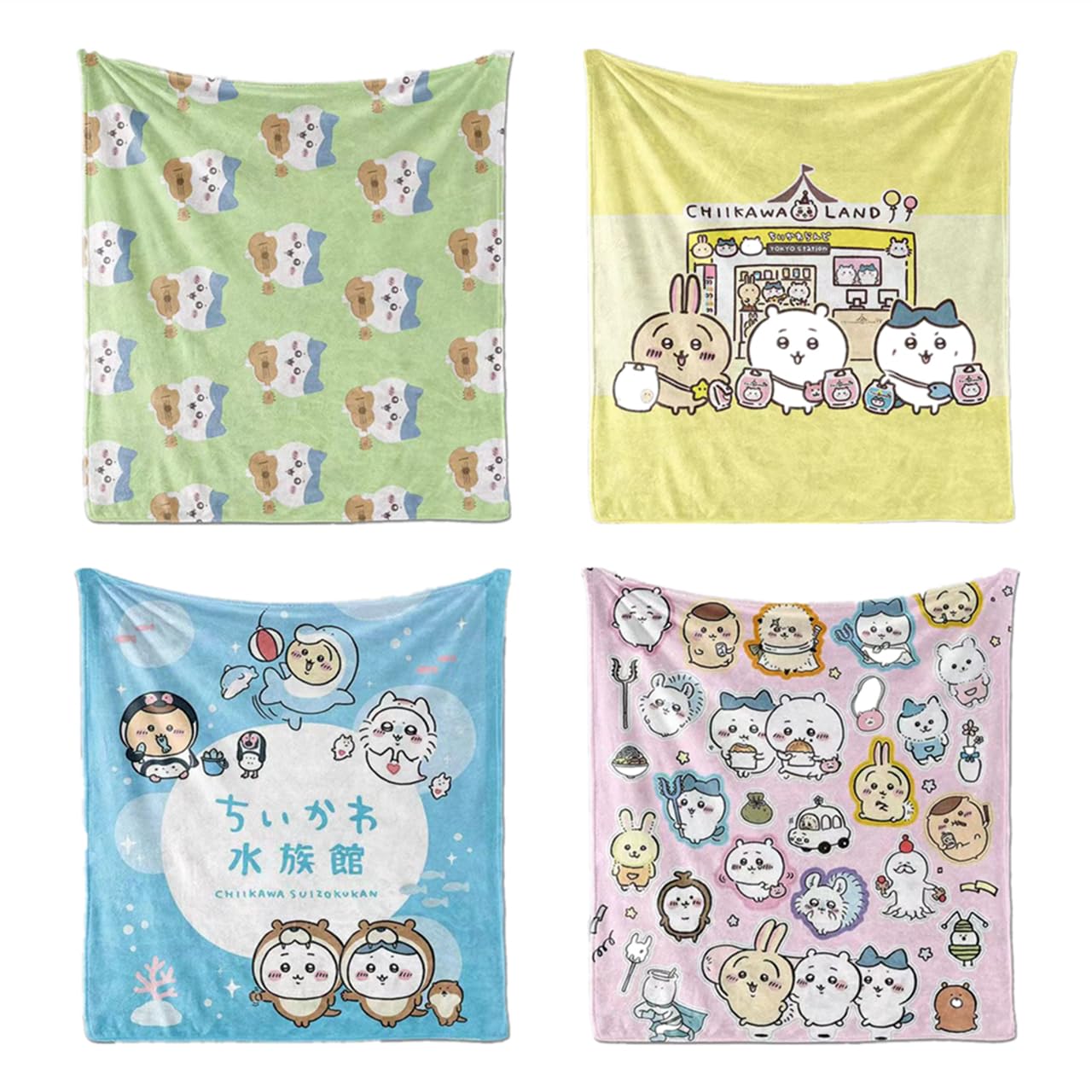 Amazon.co.jp: ちいかわ タオルケット 毛布 子供用 ハチワレ お昼寝