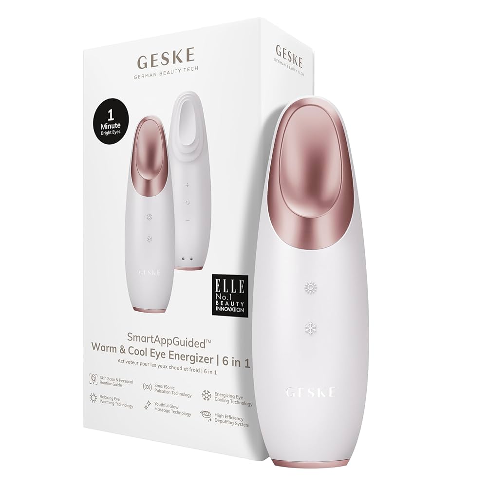 Ｅ☆GESKE Warm & Cool Eye Energizer 6 in 1 GESKE SmartAppGuided™ Warm & Cool Eye Energizer | 6 in 1