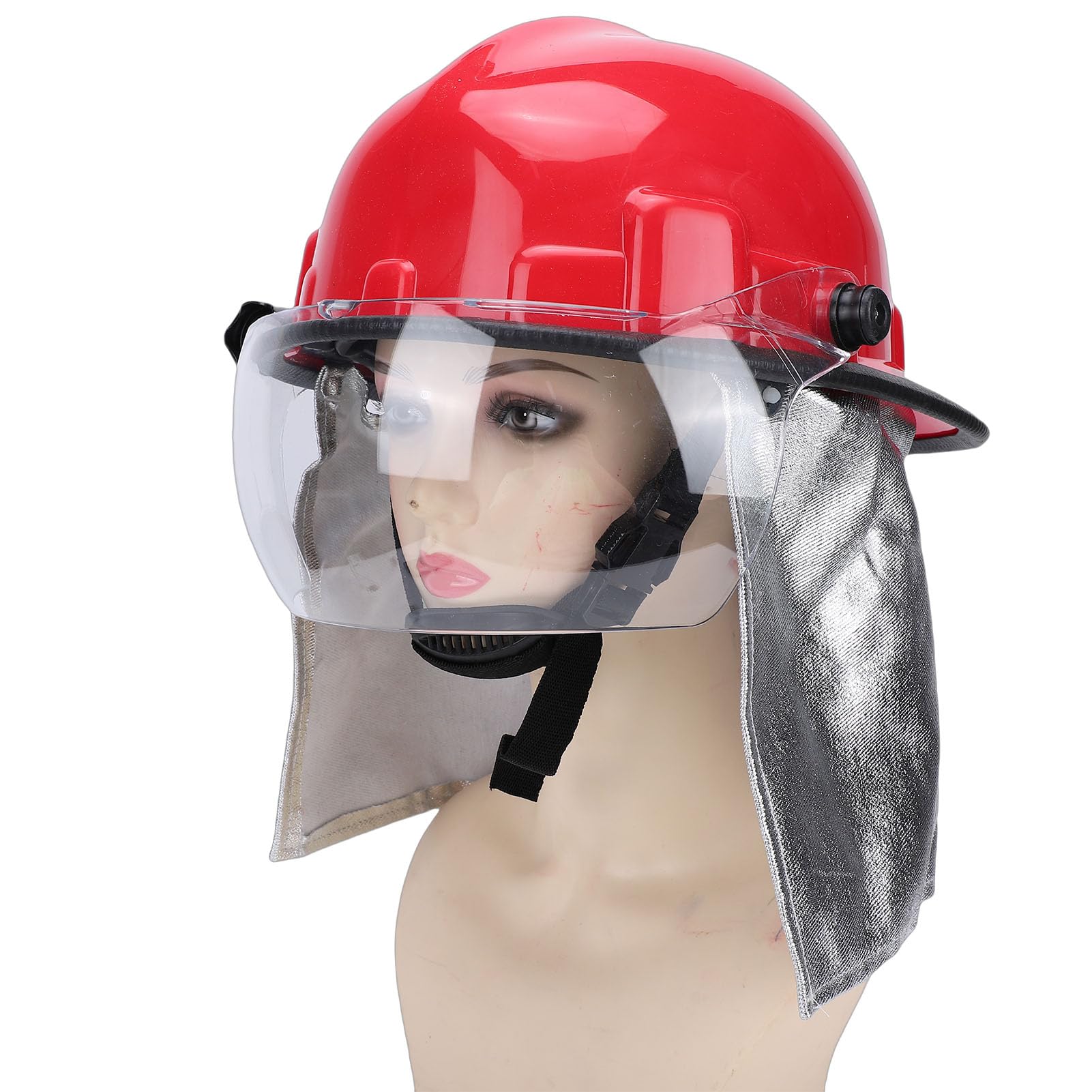Casco di Salvataggio, Elmetto Protettivo per Vigili del Fuoco Resistente Alle Alte Temperature e Agli Urti, Casco per Lampada Frontale con Design Protettivo, Ideale per l'emergenza dei