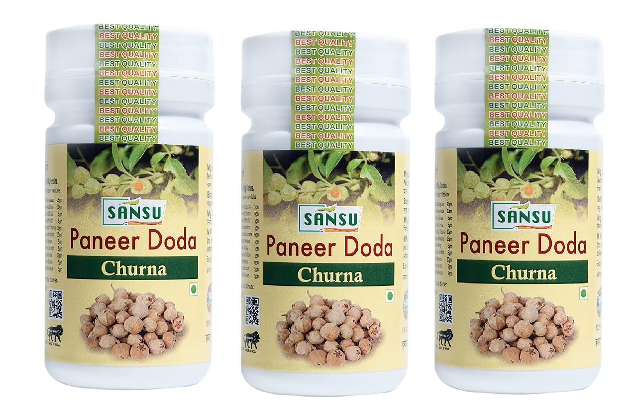 SANSU Paneer Doda Powder Lowers blood Glucose Level Helpful Hypertention, natural Panner doda powder 100g (Pack of 3) (B0D4HCPB6J) Amazon Price History, Amazon Price Tracker