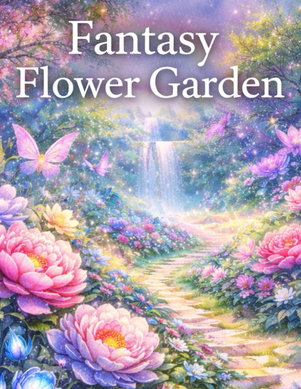 Fantasy Flower Garden: ― 心を癒す幻想の花々　大人のための塗り絵ブック ―