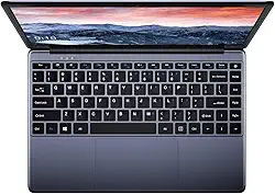 Laptop CHUWI HeroBook Plus 15,6', Windows 10 com Intel J4125 LPDDR4X 8 GB de RAM, SSD de 256 GB, notebook fino e leve com Wi-Fi 2,4G/5G, interface RJ45, BT 5.1, SSD de até 1 TB (14,1')