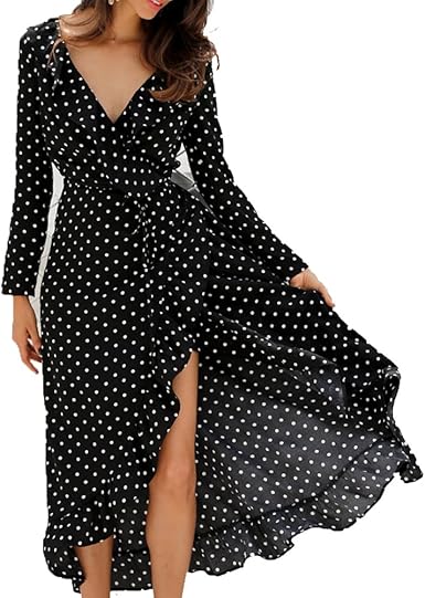 robe longue retro chic
