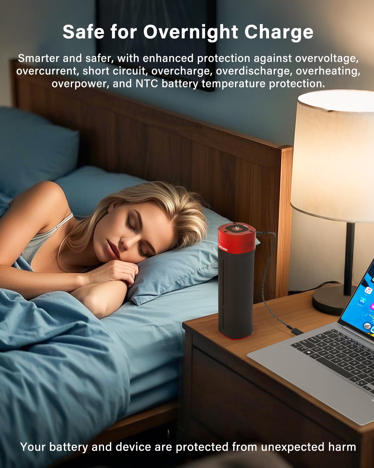 IFOOTAGE Power Bank PD140H, przenośny uchwyt baterii 27000 mAh z wyjściem 140 W, szybkie ładowanie PD3.1 dla Shark Slider NANO 2, LED Video Light, iPhone Series, Macbook