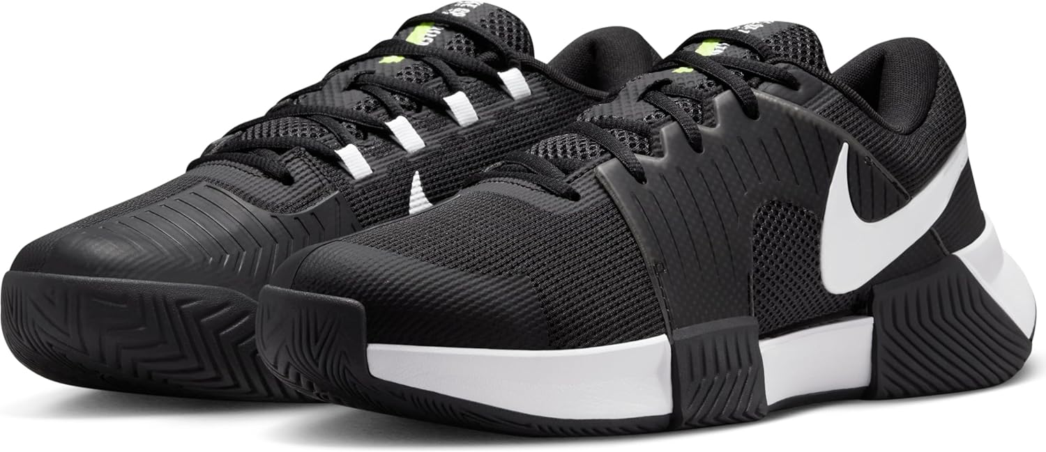 Nike Zoom GP Challenge 1 Women's Hard Court Tennis Shoes (FB3148-001, Black/Black/White)