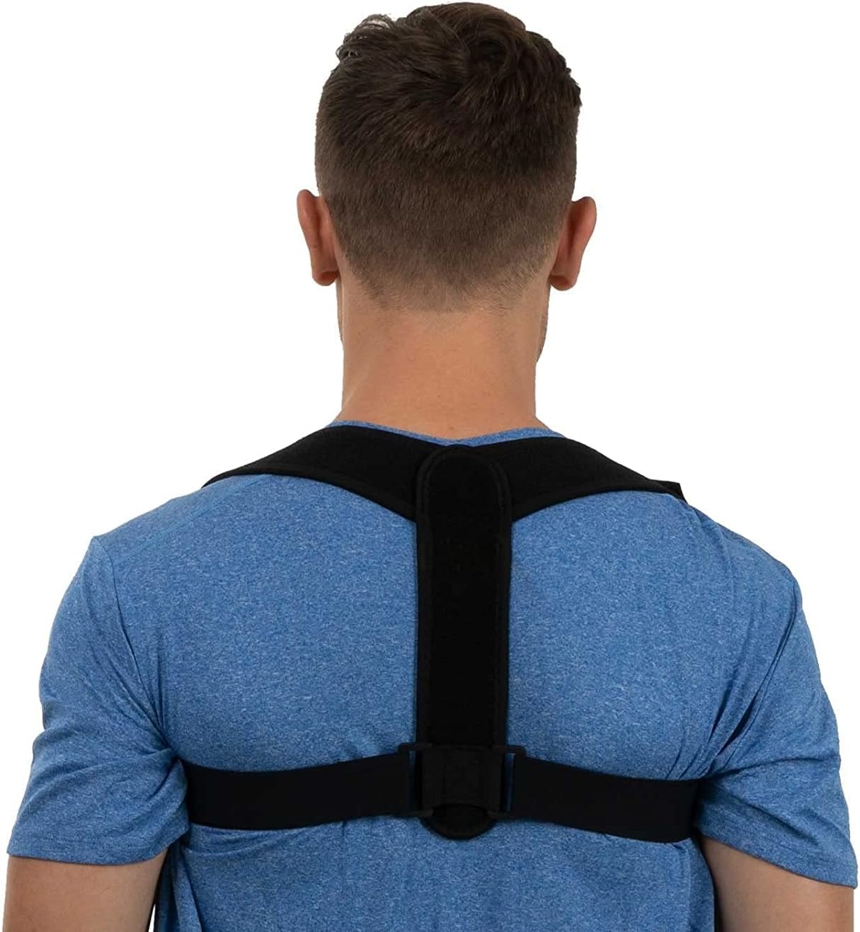 Posture Corrector for Women and Men,Unisex Posture Support, Adjustable Upper Back Brace, Breathable Back Support straightener, Providing Pain Relief from Lumbar, Neck, Shoulder, and Clavicle, Back.