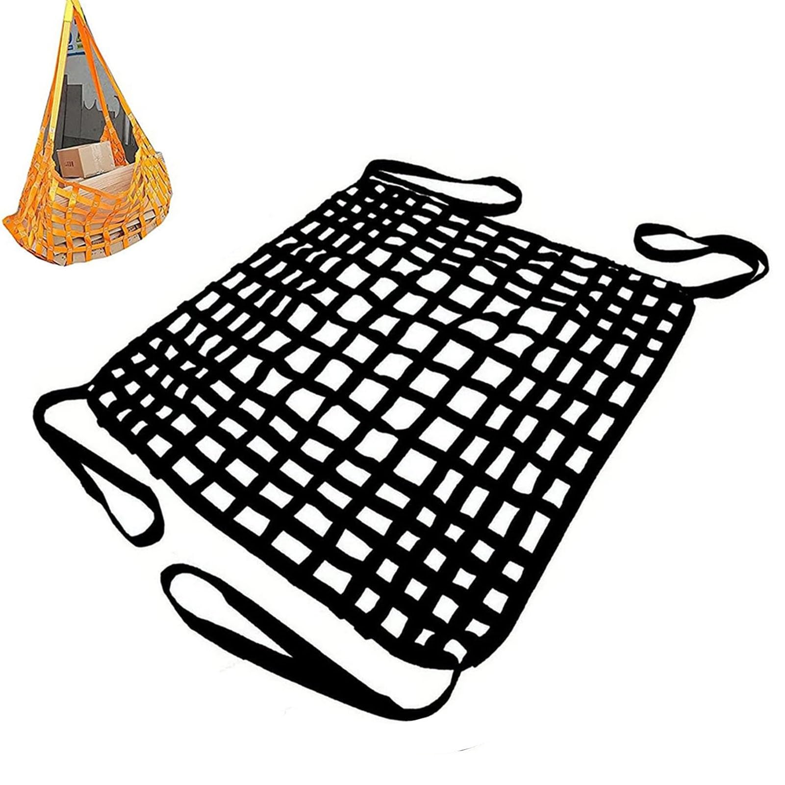 Filet de levage de chargement en sangle polyester haute résistance