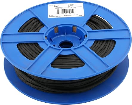 Prime-Line P 7571 0.165 in. x 250 ft. Roll Black Spline 1 Roll