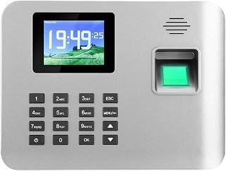 Time Attendance Clock Time Clock 100-240V Time Attendance Machine For(European standard (100-240v))