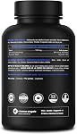 Omega 3 Suppléments à l'huile de poisson 3600mg avec EPA & DHA | Oméga de haute puissance 3 Supplément pour soutenir le cœur, le cerveau, les articulations, la peau, les yeux & Santé immunitaire 180 Capsules naturelles d'huile de poisson sans bourrelet de citron