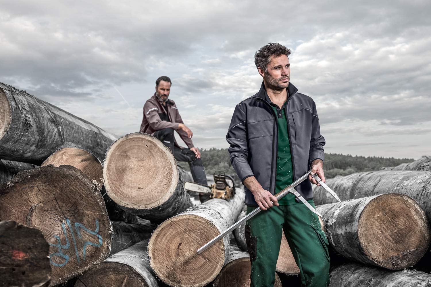 Uvex Perfexxion Premium 3852 - Pantaloni da Lavoro da Uomo, Colore: Grigio