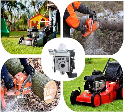 Miniatura 5 de ZHRANXZ SRM 225 Carburetor for Echo GT225 GT225L PAS225 PE225 SHC225 SRM225 SRM225U RB-K93 Trimmer Premium Weed Eater Edger Carb with Tune Up Kit