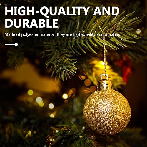 Miniatura 6 de EXCEART 1000 ganchos de adornos de Navidad, colgadores de cuerda precortados para adornos de Navidad, cuerdas colgantes con cierre a presión para