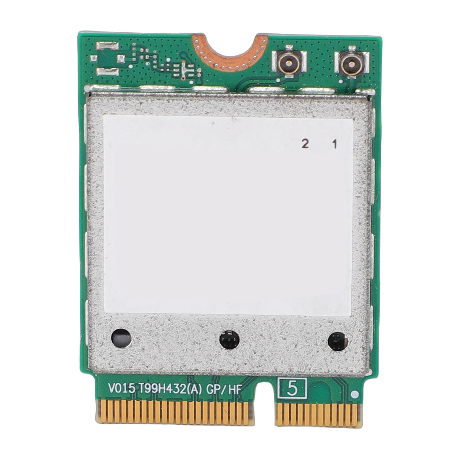 Cocoarm QCNCM865 Modulo Adattatore WiFi 7, Scheda di Rete Wireless M.2 NGFF, PCB Tripla Banda 2x2 MU MIMO 4K QAM 5,8 Gbps per 11 PC Laptop Gaming Streaming