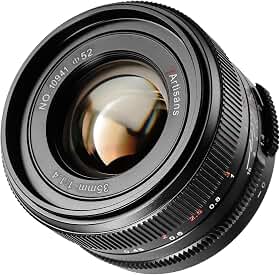 7artisans Lente Prime Manual F1.4 Mark de 35 mm com Abertura Grande, Compatível com Nikon Z-Mount Z5 Z6 Z6II Z7 Z7II Z9 (Preto)