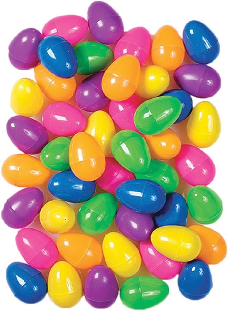 Easter Unlimited Bag of 48ct 2.5" Fillable Eggs, Assorted, Standard