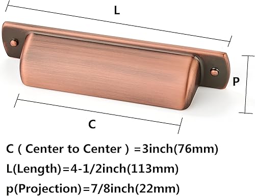Miniatura 221 de khtumeware - Paquete de 10 pomos redondos de 1 pulgada (25 mm) de diámetro, acabado de latón antiguo, pomos de bola para alacena