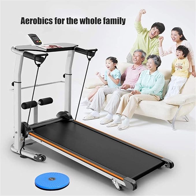 Caminadora Eléctrica Plegable Compacta para el Hogar con Monitor LCD miniatura 5