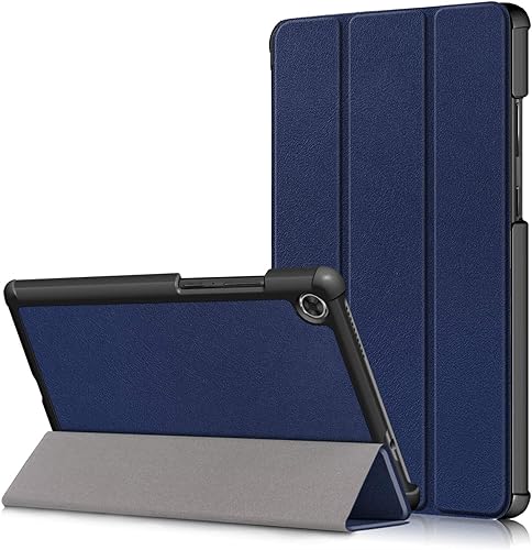 Vista 26 de Funda ligera Smart Trifold Stand para Lenovo Tab M8 (2ª generación) 2019 Release Baby Blue Azul bebé