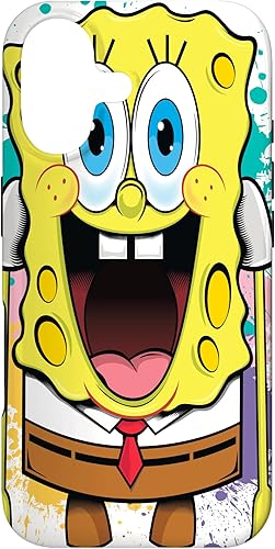Funda para iPhone 17 de Bob Esponja con salpicaduras de pintura