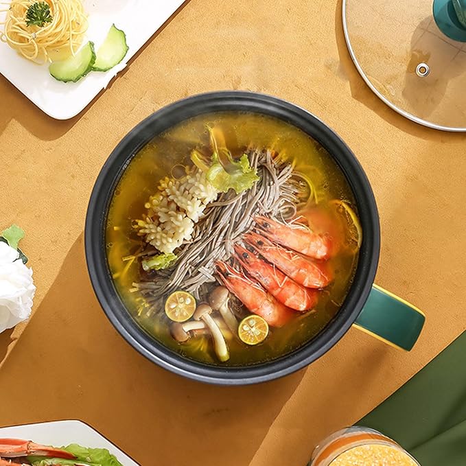 Olla Eléctrica de Acero Inoxidable 1.8L 600W 2 Modos Temperatura miniatura 2