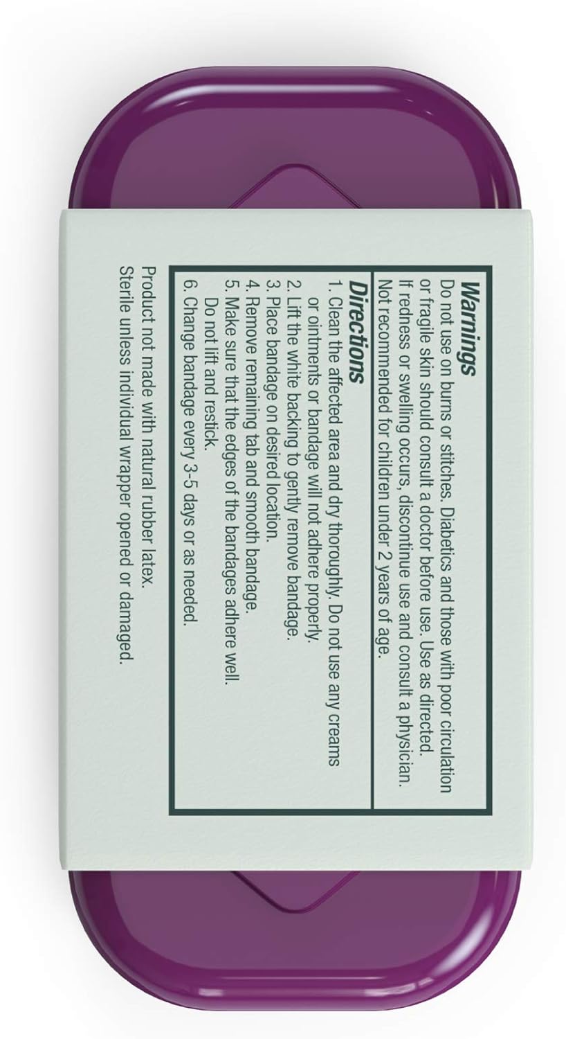 Welly Bandages - Blister Blaster, Hydrocolloid, Adhesive, Finger and Toe Blister Protection, Clear - 12 ct : Health & Household