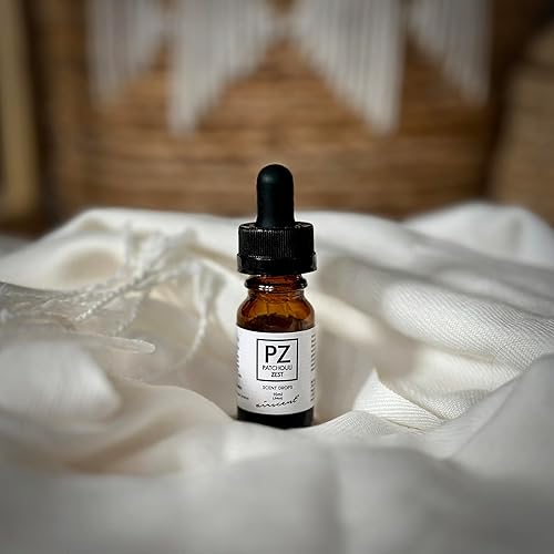 Miniatura 8 de Aceite difusor de ralladura de pachulí, mezcla de aceites esenciales y aroma AirScent de 0.3 fl oz, botella de aceite de fragancia de 34 onzas