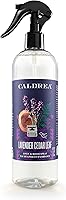 Caldrea Lavender Cedar Leaf Linen & Room Spray Air Freshener, Essential Oils, Plant-Derived, 16oz Natural Scent