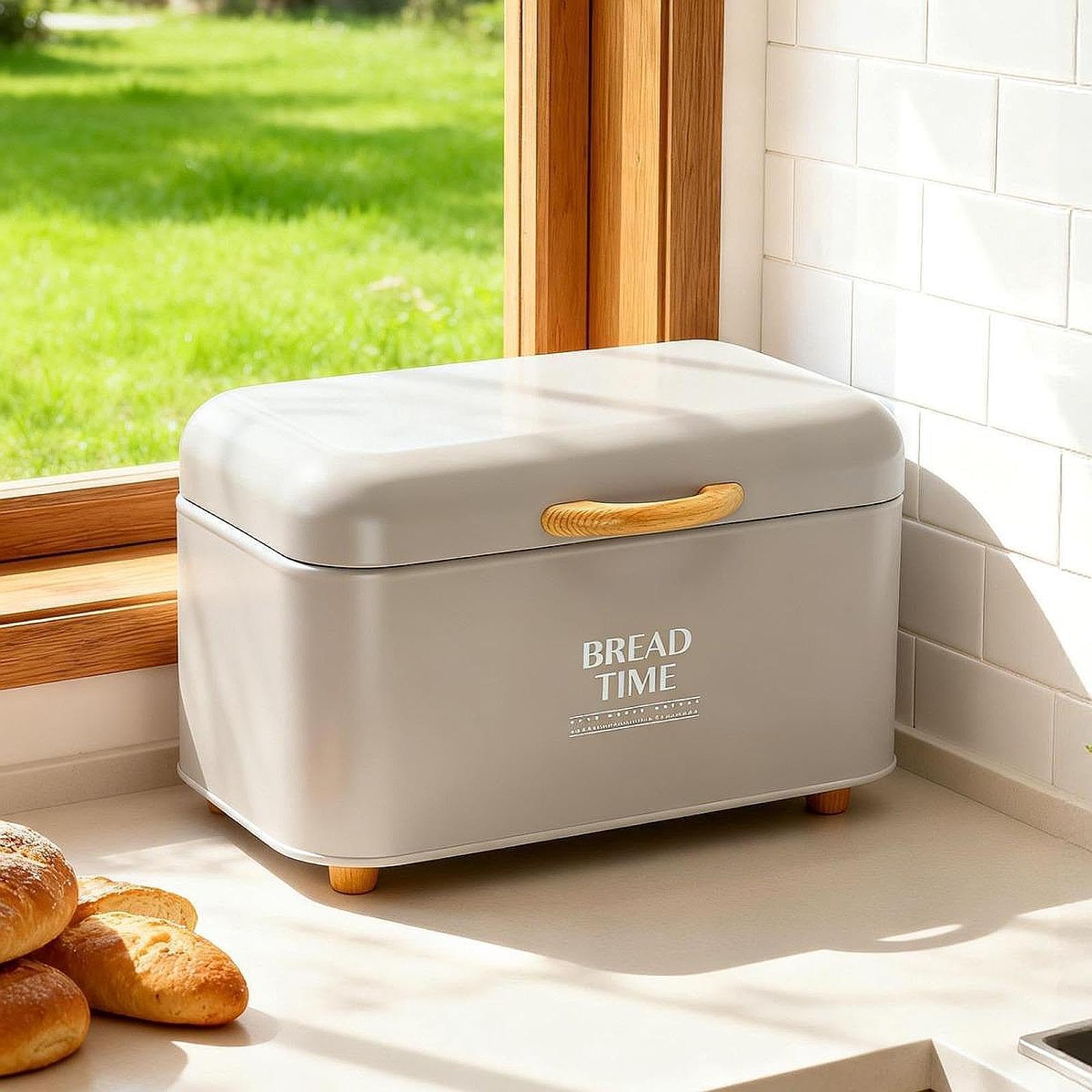 Práctica Y de Calidad para Almacenar Pan, Bagels Y Otros Productos de Panadería.