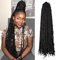 Vista 68 de BOHOBABE Cabello de Ganchillo Pre-retorcido Passion Twist de 14 Pulgadas Cabello Corto Ombré Gris Pre-enrollado de Ganchillo Passion Twist