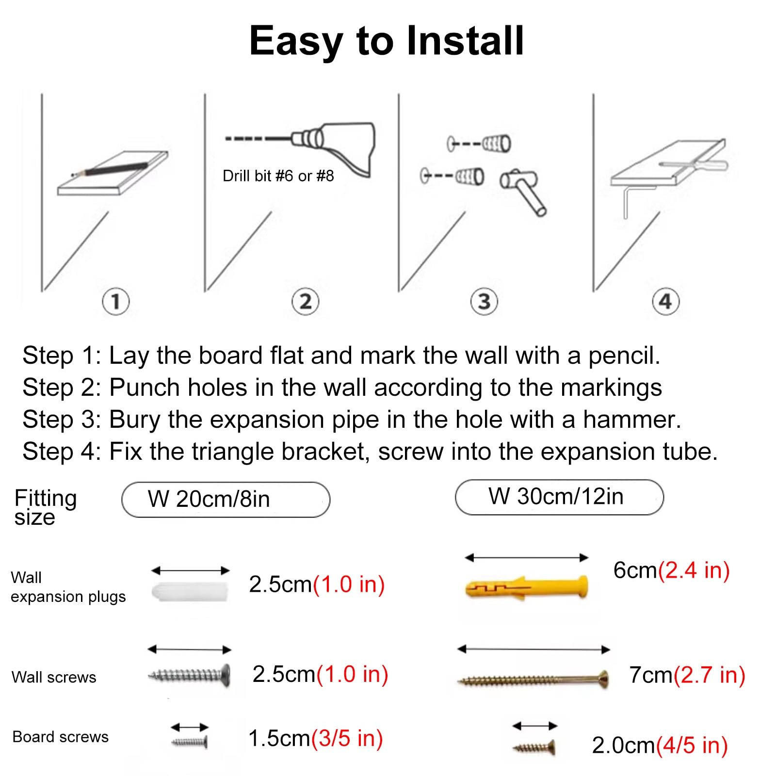 Scaffale sospeso in legno rustico da parete, perfetto per la decorazione della stanza, con staffe per cucina, bagno, camera da letto, soggiorno e ufficio
