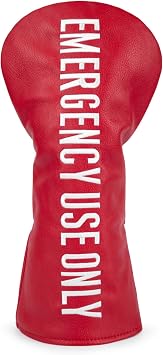 Barudan Golf Club Covers Red PU Leather Golf Headcovers 4 Models Available Driver Fairway 3 5 Wood Hybrid Head Cover fits for All Brand