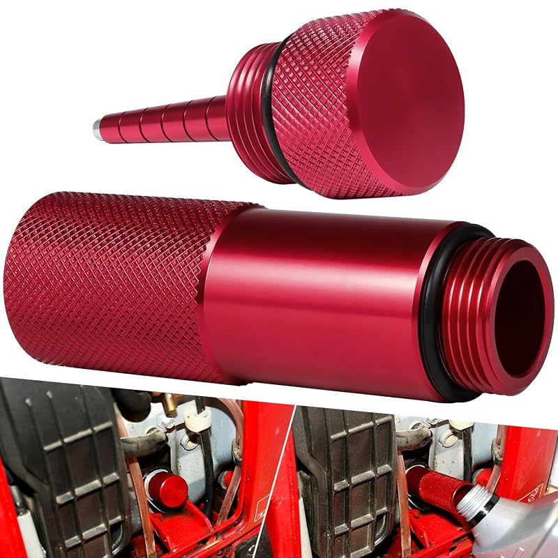 Kit Funil para Troca de Óleo e Vareta de Nível Magnética para Gerador Honda EU2200i Yoursme XKYLCB, 2 peças