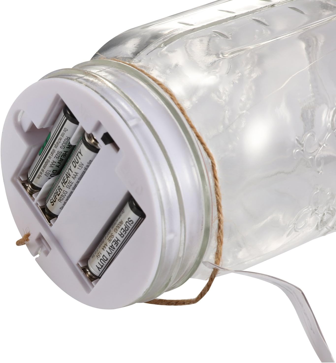 Fangfang LED Lamp Romantic Glass Animated Butterfly Jar Gift Decoration (Blue) - Image 6