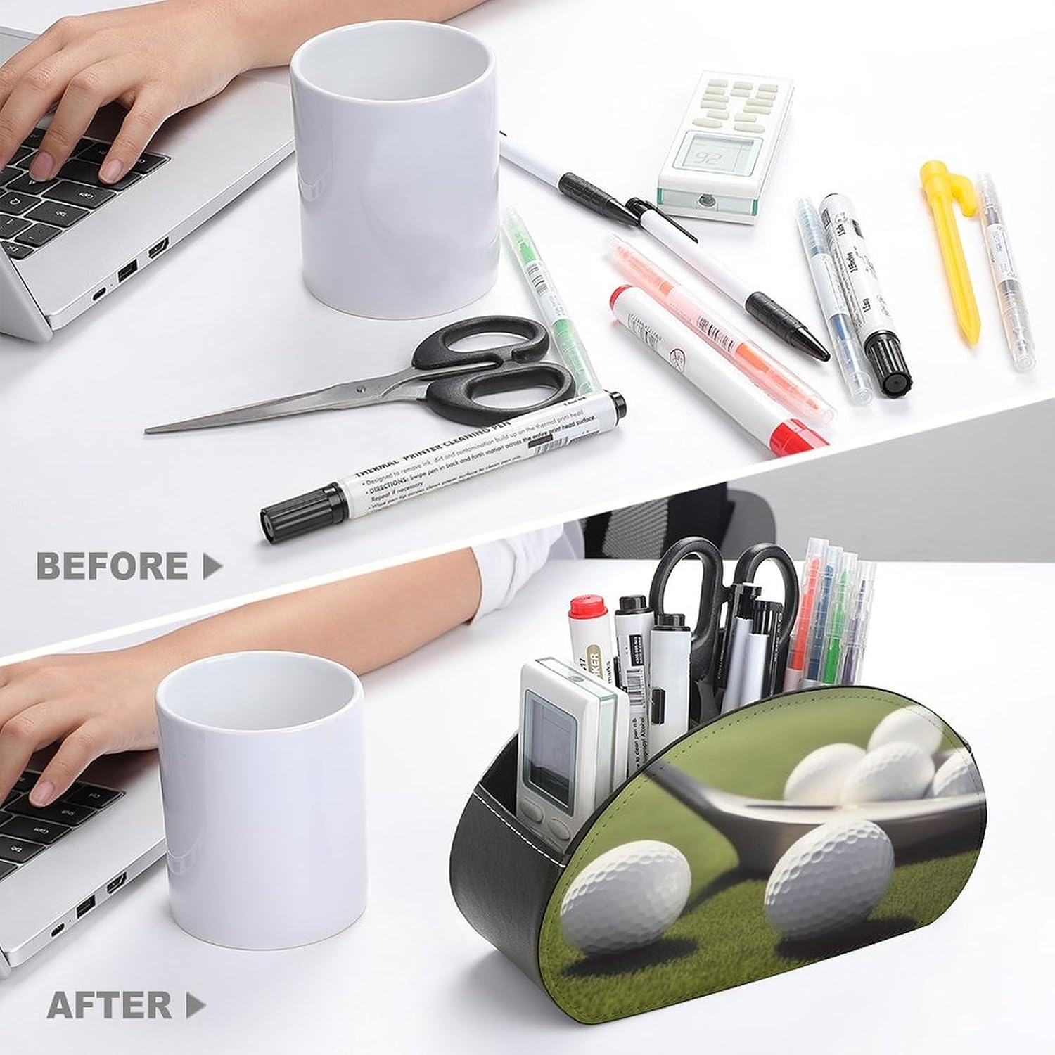 Golf Remote Control Holder with 5 Compartments image 3