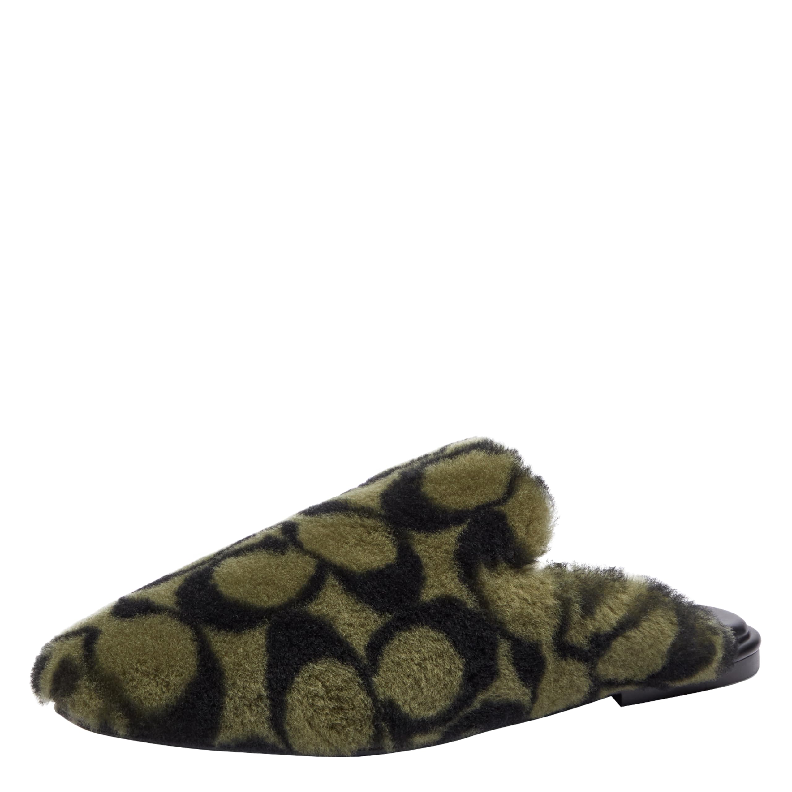 Coach Women's Signature Shearling Slippers