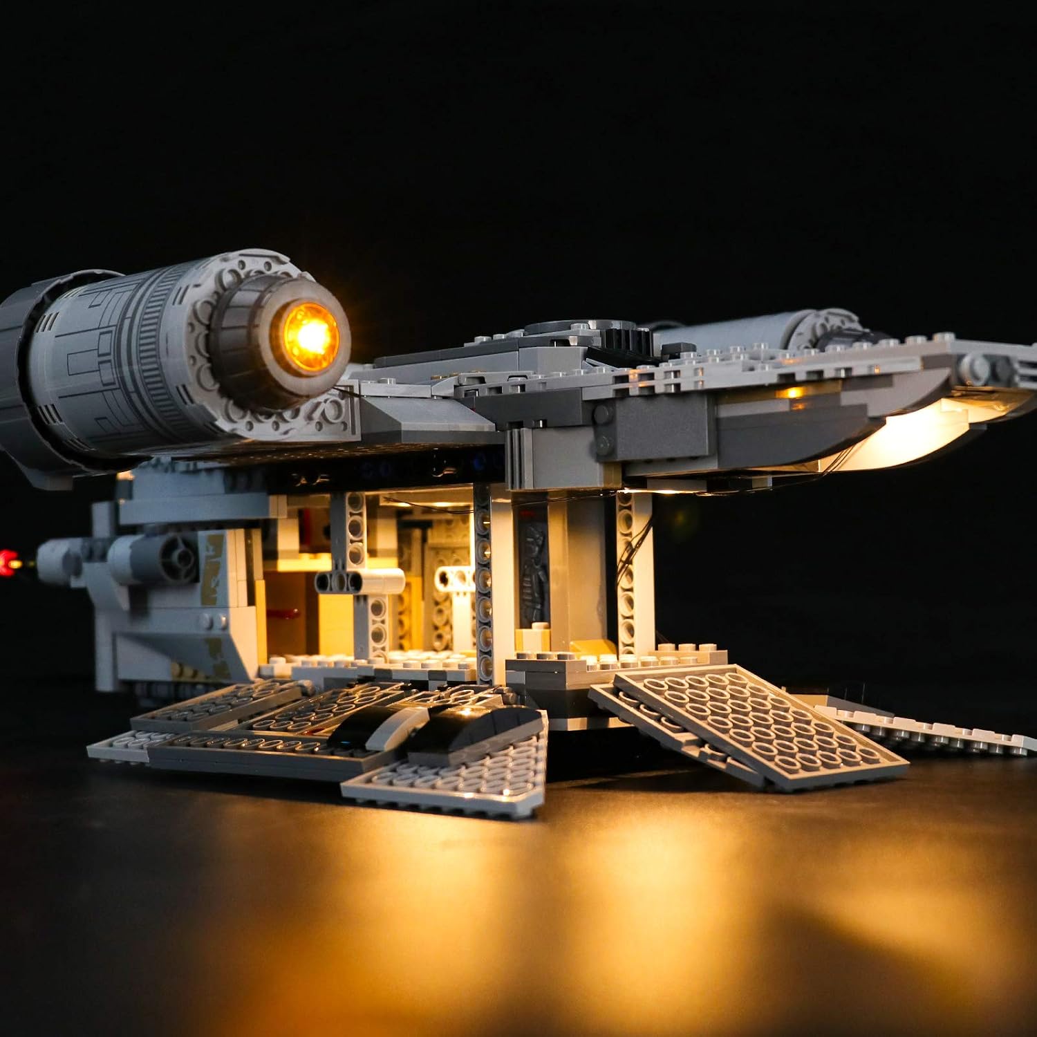 LIGHTAILING Light Set for (The Razor Crest) Building Blocks Model - Led Light kit Compatible with Lego 75292(NOT Included The Model)