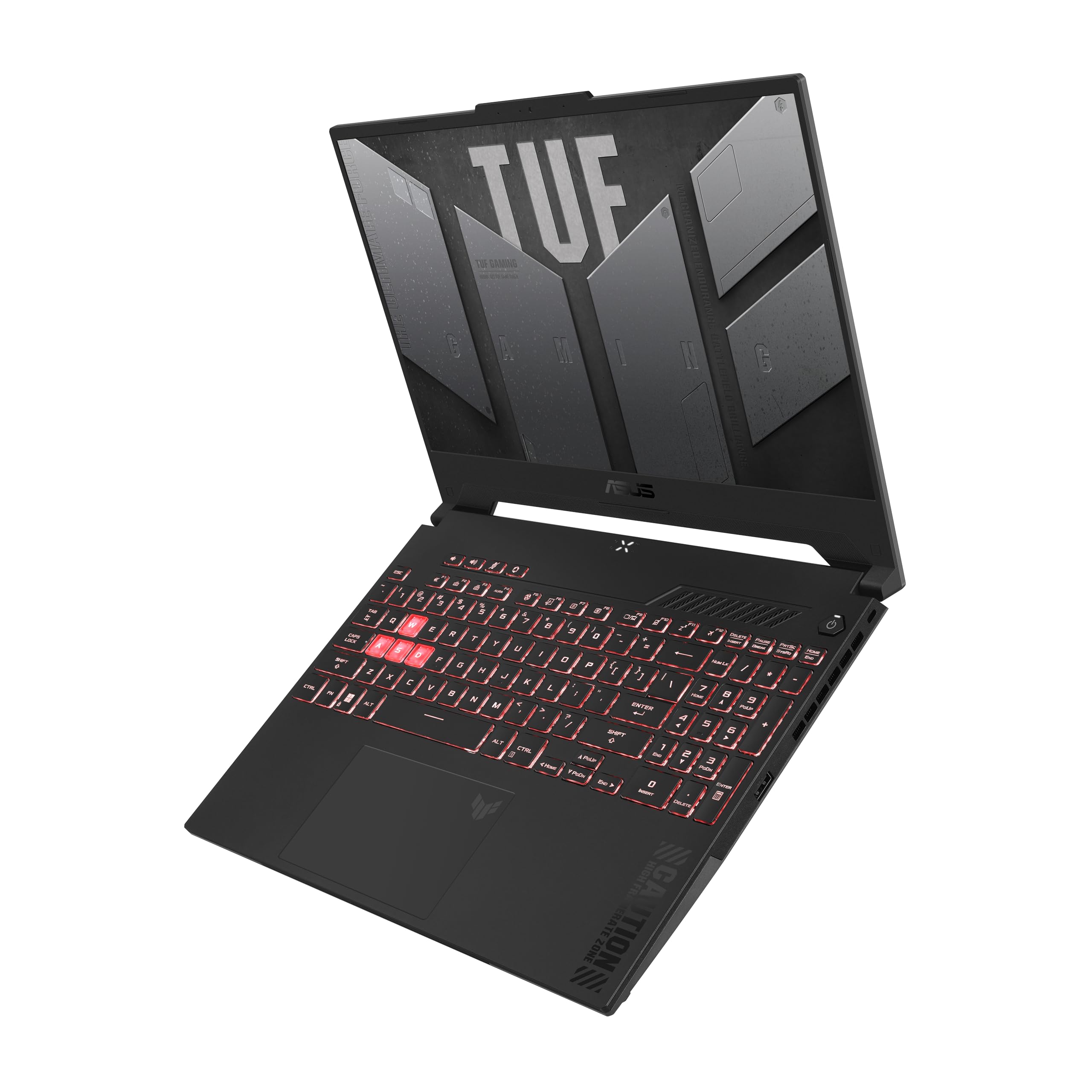 ASUS TUF Gaming A15-TUF507NV-LP220W 15.6 Pouces FHD 144Hz PC Portable (AMD Ryzen 5 7535HS 4.55 GHz, 16Go DDR5, 1To SSD, NVIDIA GeForce RTX 4060 TGP 140W, Windows 11 Home) – Clavier AZERTY
