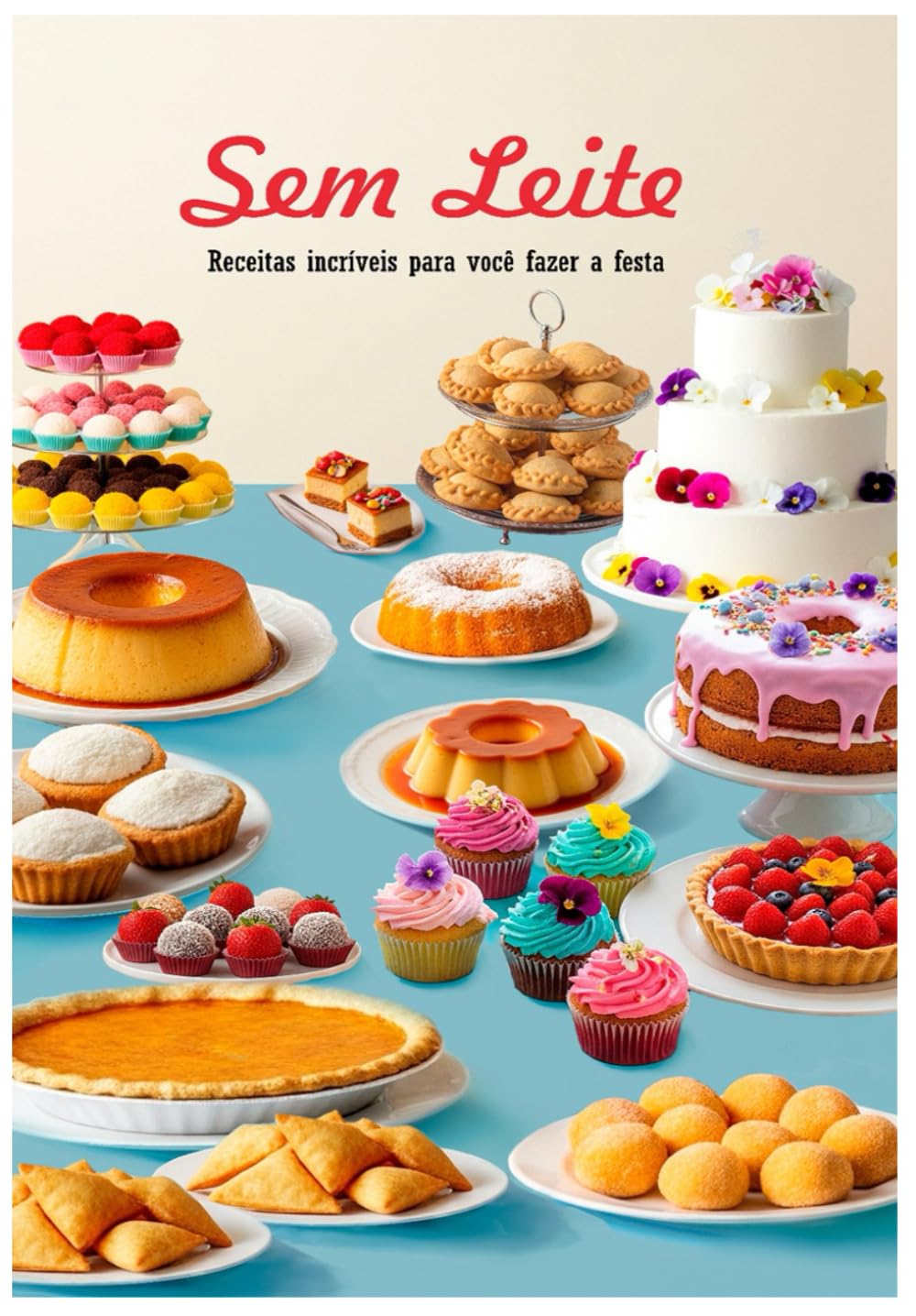 Sem Leite: Receitas Incríveis para você Fazer a Festa (Portuguese Edition)