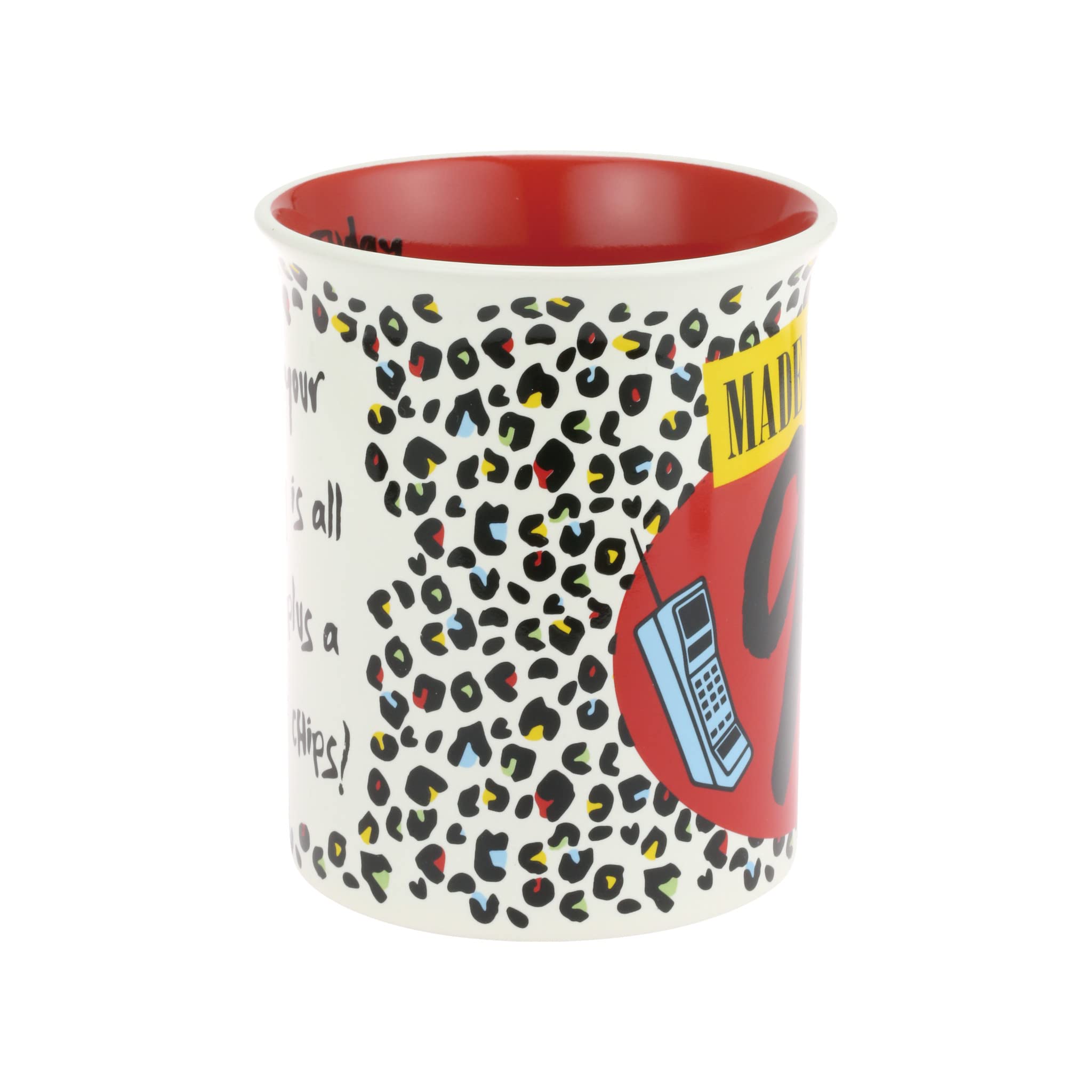 Our Name Is Mud 50s Birthday Coffee Mug - 16 Ounce Retro Design Stoneware