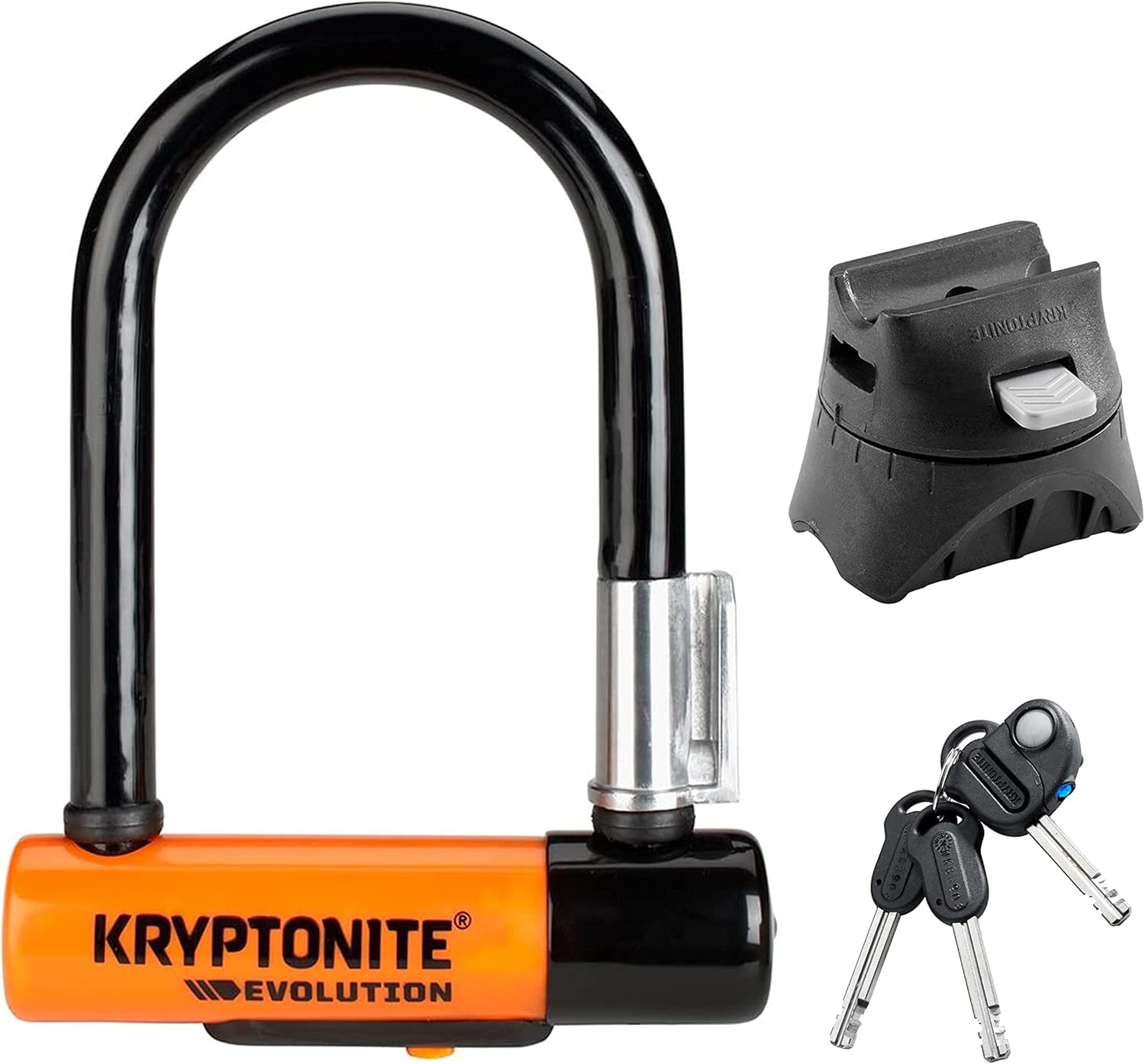 Kryptonite Evolution Mini5 Bike ULock, Heavy Duty Anti