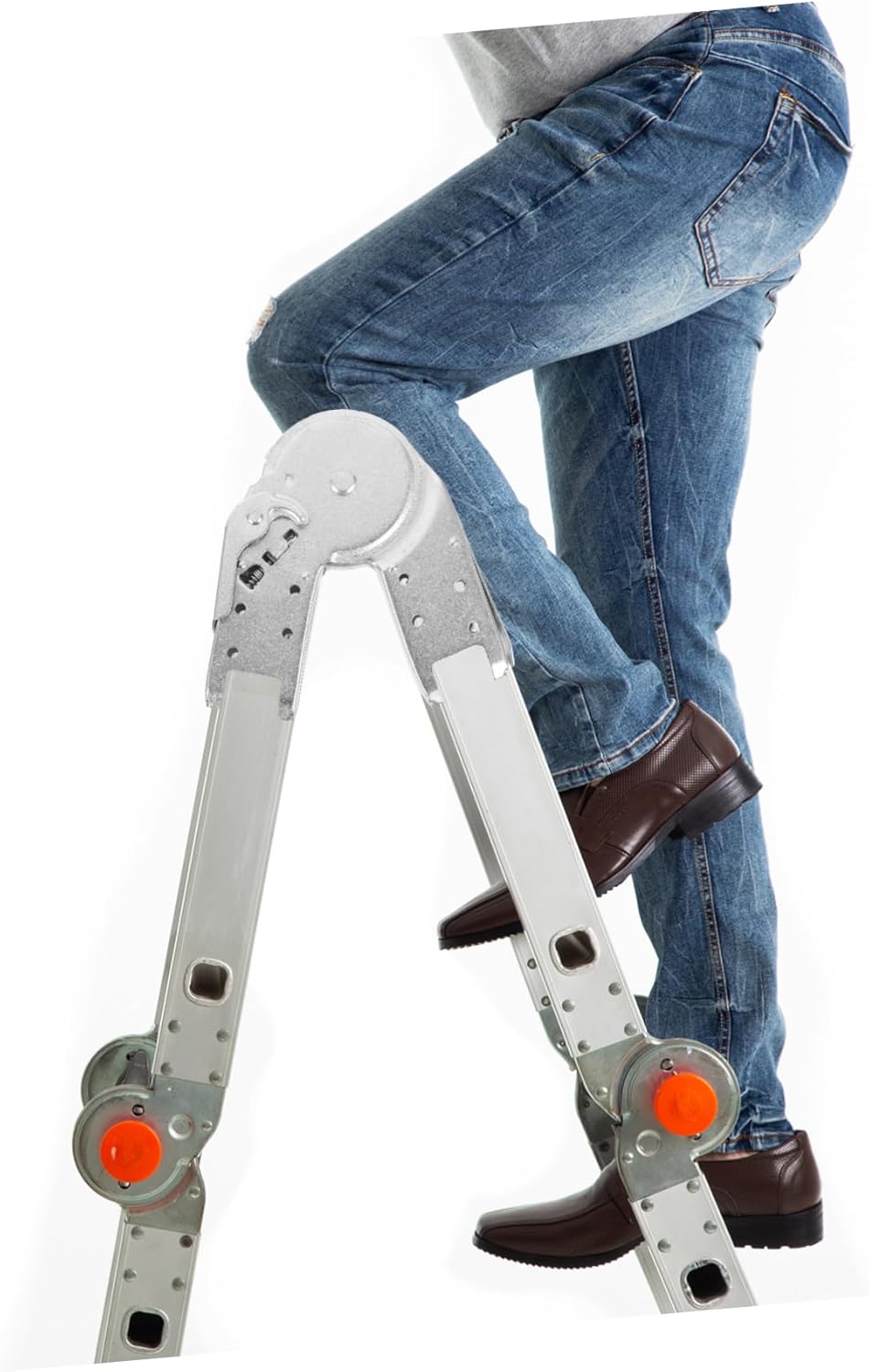 Ladder Hinge Replacement Part Sturdy Folding Ladder Joint Connector for DIY Projects Easy to Install Durable Aluminum Alloy Design for Long-Lasting Use